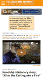 Mobile Screenshot of accidentalterrorist.com